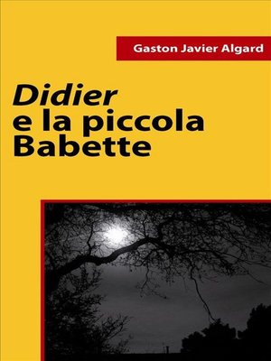 cover image of Didier e la piccola Babette